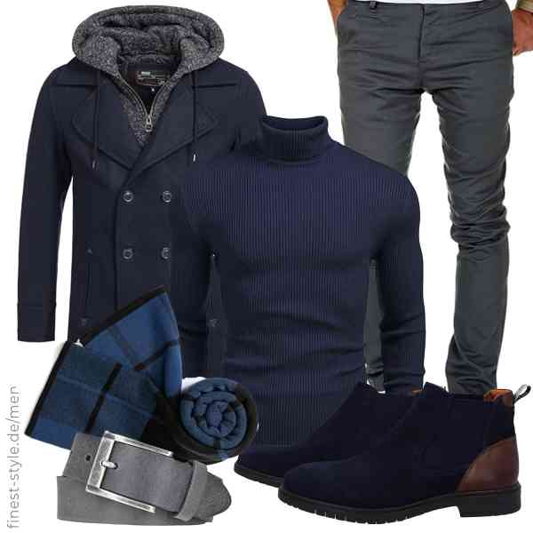 Top herren-Outfit im Finest-Trend-Style für ein selbstbewusstes Modegefühl mit tollen Produkten von Indicode,COOFANDY,Amaci&Sons,Villand,Mytem-Gear,Marc Shoes