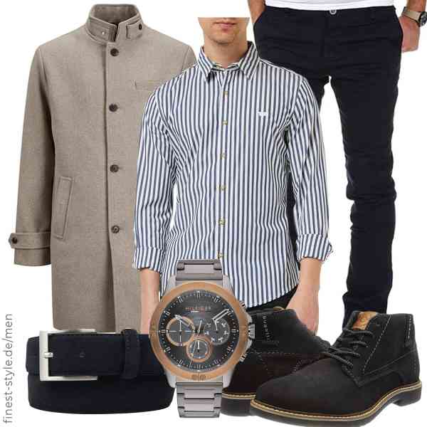 Top herren-Outfit im Finest-Trend-Style für ein selbstbewusstes Modegefühl mit tollen Produkten von JACK & JONES,Levi's,Amaci&Sons,Tommy Hilfiger,BELTINGER,Bugatti