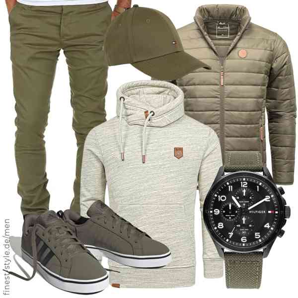 Top herren-Outfit im Finest-Trend-Style für ein selbstbewusstes Modegefühl mit tollen Produkten von Amaci&Sons,Amaci&Sons,Amaci&Sons,Tommy Hilfiger,Tommy Hilfiger,adidas