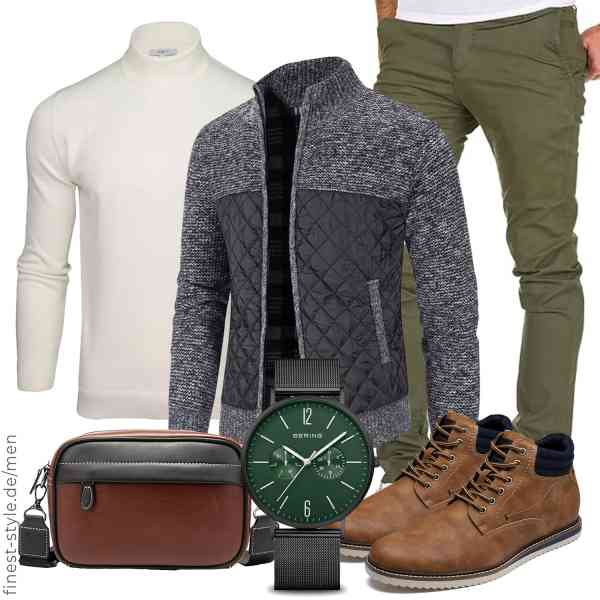 Top herren-Outfit im Finest-Trend-Style für ein selbstbewusstes Modegefühl mit tollen Produkten von Generic,Xact,Amaci&Sons,BERING,Goecice,Bruno Marc