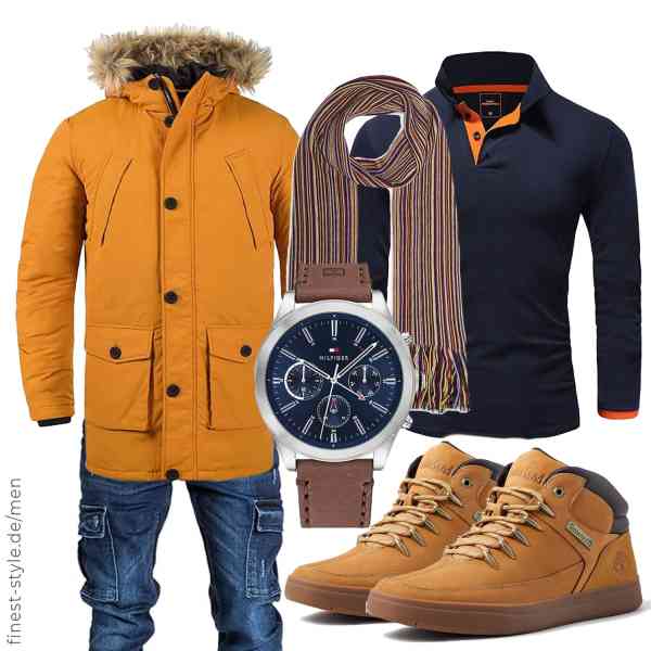 Top herren-Outfit im Finest-Trend-Style für ein selbstbewusstes Modegefühl mit tollen Produkten von !Solid,Amaci&Sons,Amaci&Sons,Tommy Hilfiger,LOVARZI,Timberland