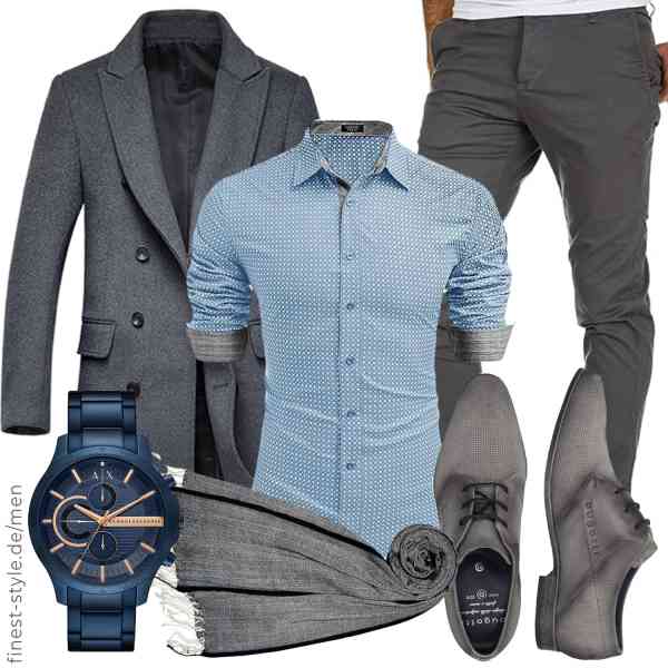 Top herren-Outfit im Finest-Trend-Style für ein selbstbewusstes Modegefühl mit tollen Produkten von YOUTHUP,COOFANDY,Amaci&Sons,Armani Exchange,Lorenzo Cana,bugatti