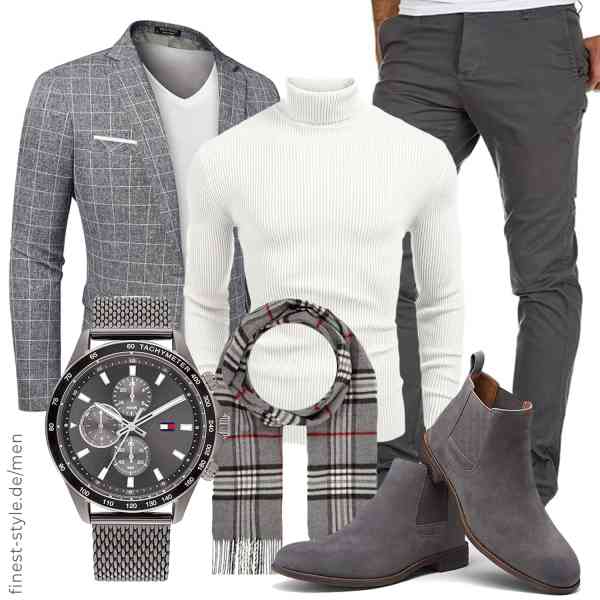Top herren-Outfit im Finest-Trend-Style für ein selbstbewusstes Modegefühl mit tollen Produkten von COOFANDY,COOFANDY,Amaci&Sons,Tommy Hilfiger,ADAMANT,Jousen