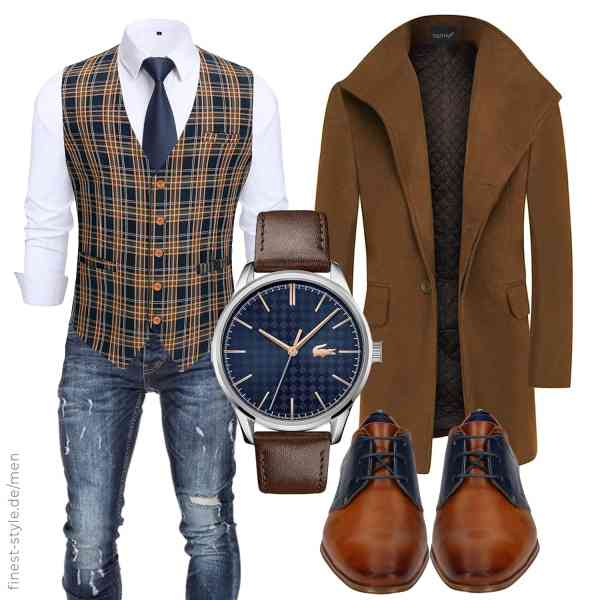 Top herren-Outfit im Finest-Trend-Style für ein selbstbewusstes Modegefühl mit tollen Produkten von YOUTHUP,Kayhan,Amaci&Sons,HISDERN,Lacoste,bugatti