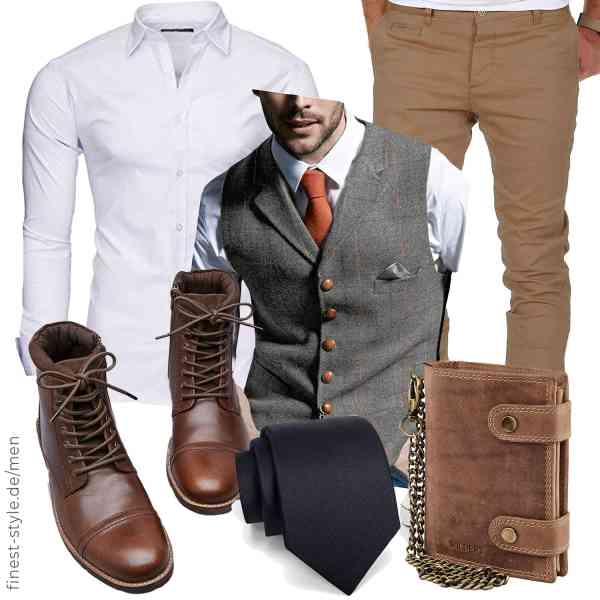 Top herren-Outfit im Finest-Trend-Style für ein selbstbewusstes Modegefühl mit tollen Produkten von HSLS,Kayhan,Amaci&Sons,Wildery,Massi Morino,WOJAS