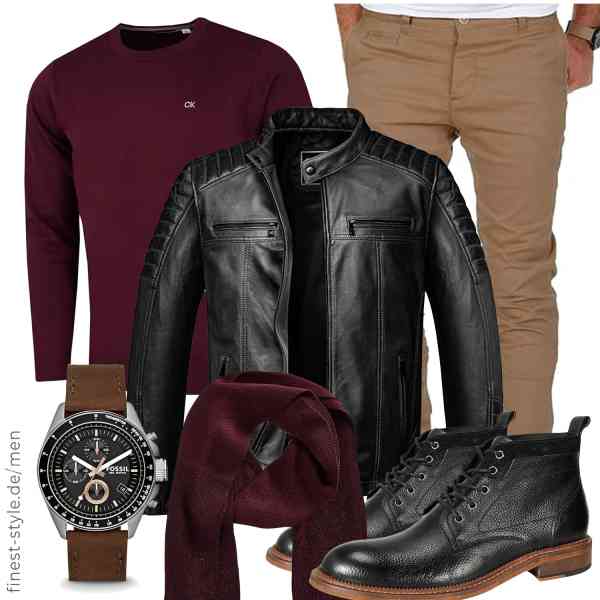 Top herren-Outfit im Finest-Trend-Style für ein selbstbewusstes Modegefühl mit tollen Produkten von Amaci&Sons,YFFUSHI,Calvin Klein,Amaci&Sons,Fossil,camel active,YFFUSHI,Amaci&Sons,Calvin Klein,Amaci&Sons,Fossil,camel active,YFFUSHI