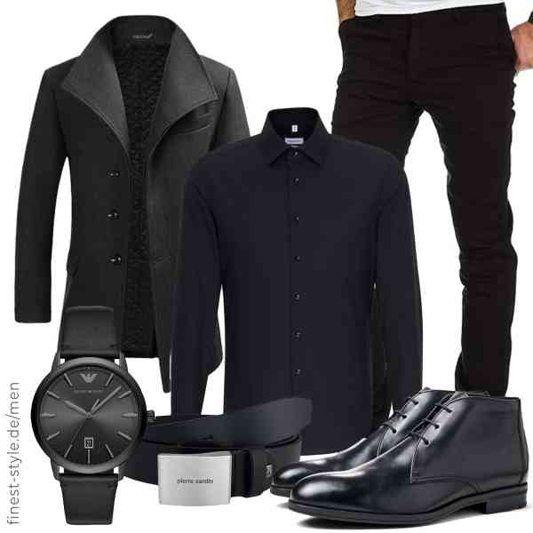 Top herren-Outfit im Finest-Trend-Style für ein selbstbewusstes Modegefühl mit tollen Produkten von YOUTHUP,Seidensticker,Amaci&Sons,Emporio Armani,Pierre Cardin,LLOYD