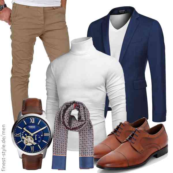 Top herren-Outfit im Finest-Trend-Style für ein selbstbewusstes Modegefühl mit tollen Produkten von COOFANDY,Trigema,Amaci&Sons,Fossil,WANYING,LLOYD