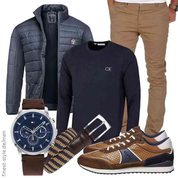 Top herren-Outfit im Finest-Trend-Style für ein selbstbewusstes Modegefühl mit tollen Produkten von Amaci&Sons,Calvin Klein,Amaci&Sons,Tommy Hilfiger,LUUK LIFESTYLE,LLOYD