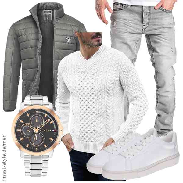 Top herren-Outfit im Finest-Trend-Style für ein selbstbewusstes Modegefühl mit tollen Produkten von Amaci&Sons,Cicy Bell,Amaci&Sons,Tommy Hilfiger,GANT