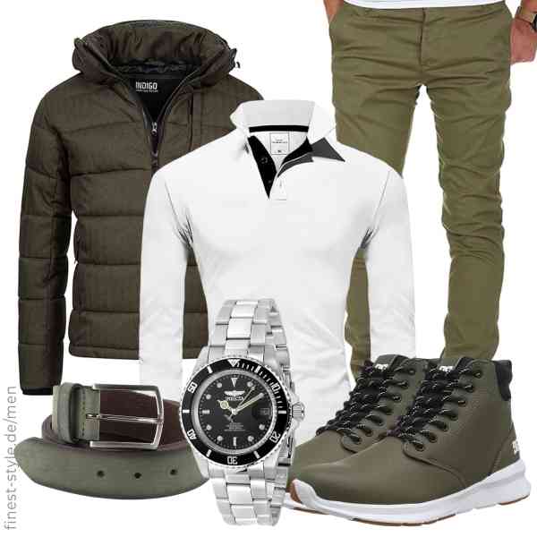 Top herren-Outfit im Finest-Trend-Style für ein selbstbewusstes Modegefühl mit tollen Produkten von Indicode,REPUBLIX,Amaci&Sons,Invicta,Vanzetti,DC Shoes