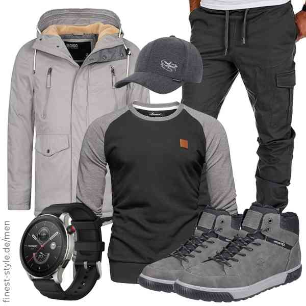 Top herren-Outfit im Finest-Trend-Style für ein selbstbewusstes Modegefühl mit tollen Produkten von Indicode,Amaci&Sons,Amaci&Sons,Amazfit,2Stoned,Rieker,Amaci&Sons,Indicode,Amaci&Sons,Amazfit,2Stoned,Rieker,Amaci&Sons