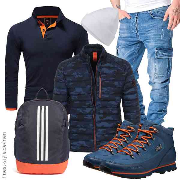 Top herren-Outfit im Finest-Trend-Style für ein selbstbewusstes Modegefühl mit tollen Produkten von CASAMODA,Amaci&Sons,Amaci&Sons,adidas,Hatsatar,Helly Hansen