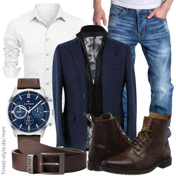 Top herren-Outfit im Finest-Trend-Style für ein selbstbewusstes Modegefühl mit tollen Produkten von SIRRI,COOFANDY,Amaci&Sons,Tommy Hilfiger,Levi's,Levi's