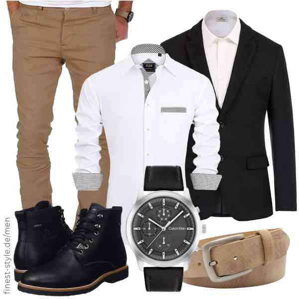 Top herren-Outfit im Finest-Trend-Style für ein selbstbewusstes Modegefühl mit tollen Produkten von PJ PAUL JONES,J.VER,Amaci&Sons,Calvin Klein,NK Belt GmbH,Panama Jack