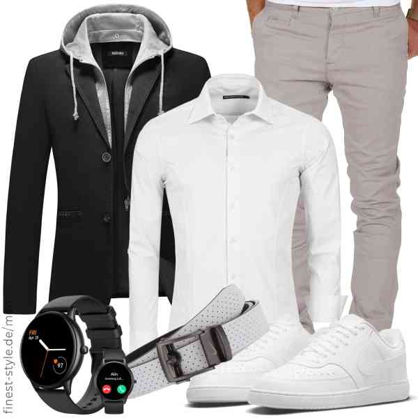 Top herren-Outfit im Finest-Trend-Style für ein selbstbewusstes Modegefühl mit tollen Produkten von KUDORO,Redbridge,Amaci&Sons,AGPTEK,Nike,Nike