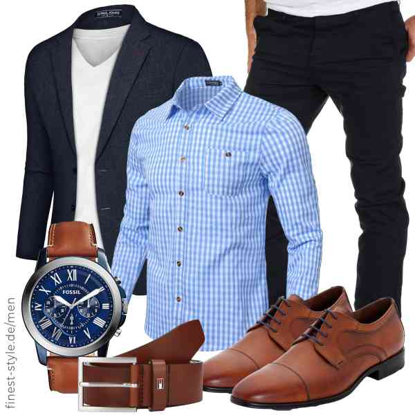 Top herren-Outfit im Finest-Trend-Style für ein selbstbewusstes Modegefühl mit tollen Produkten von PJ PAUL JONES,LUYANA,Amaci&Sons,Fossil,Tommy Hilfiger,LLOYD