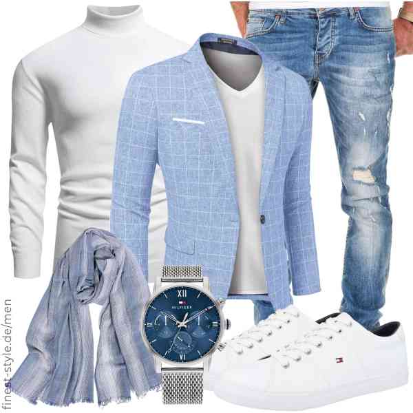 Top herren-Outfit im Finest-Trend-Style für ein selbstbewusstes Modegefühl mit tollen Produkten von COOFANDY,GLESTORE,Amaci&Sons,Tommy Hilfiger,DAMILY,Tommy Hilfiger