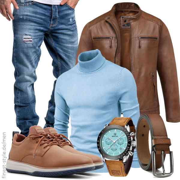 Top herren-Outfit im Finest-Trend-Style für ein selbstbewusstes Modegefühl mit tollen Produkten von Amaci&Sons,seiveini,Amaci&Sons,BY BENYAR,CHAOREN,ALDO