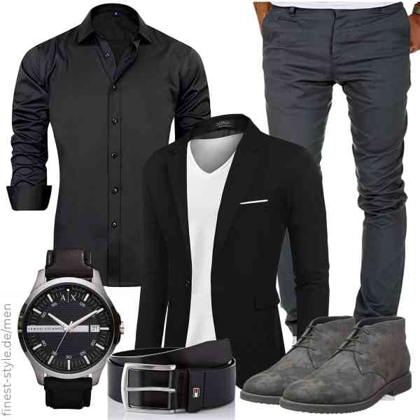 Top herren-Outfit im Finest-Trend-Style für ein selbstbewusstes Modegefühl mit tollen Produkten von COOFANDY,J.VER,Amaci&Sons,Armani Exchange,Tommy Hilfiger,Geox