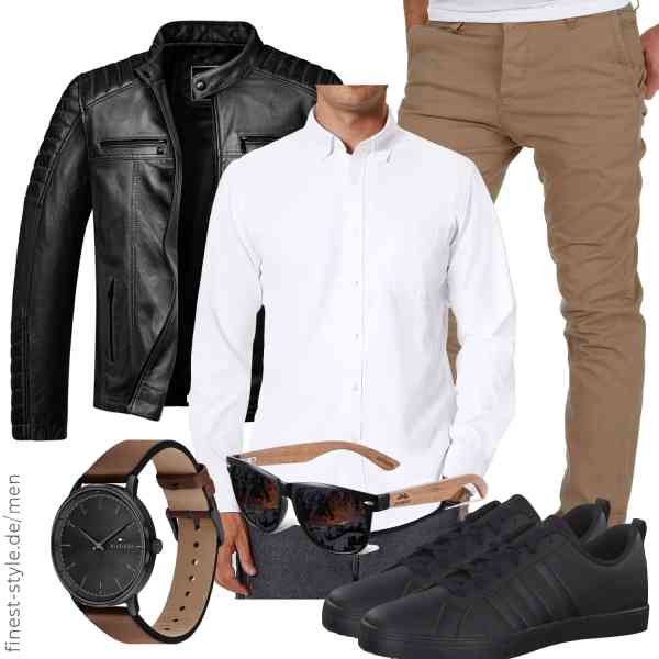 Top herren-Outfit im Finest-Trend-Style für ein selbstbewusstes Modegefühl mit tollen Produkten von Amaci&Sons,siliteelon,Amaci&Sons,Tommy Hilfiger,AMEXI,adidas