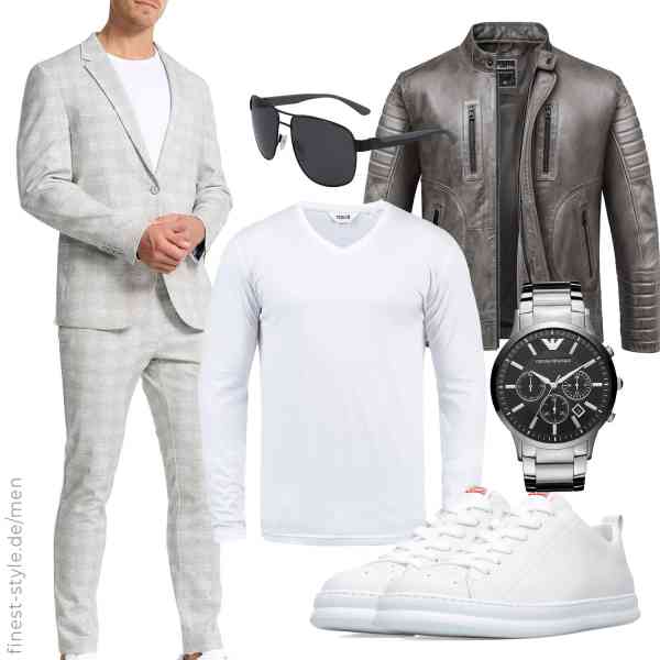 Top herren-Outfit im Finest-Trend-Style für ein selbstbewusstes Modegefühl mit tollen Produkten von Amaci&Sons,Solid,JEFF,Emporio Armani,Calvin Klein,Camper