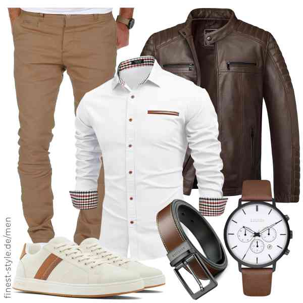 Top herren-Outfit im Finest-Trend-Style für ein selbstbewusstes Modegefühl mit tollen Produkten von Amaci&Sons,COOFANDY,Amaci&Sons,s.Oliver,CHAOREN,ALDO