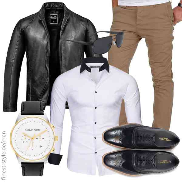Top herren-Outfit im Finest-Trend-Style für ein selbstbewusstes Modegefühl mit tollen Produkten von Amaci&Sons,Kayhan,Amaci&Sons,Calvin Klein,Calvin Klein,Silver Street London