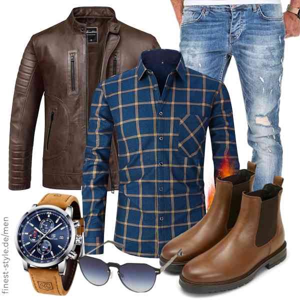 Top herren-Outfit im Finest-Trend-Style für ein selbstbewusstes Modegefühl mit tollen Produkten von Amaci&Sons,Boyzn,Amaci&Sons,BY BENYAR,HAWKERS,Marc O'Polo