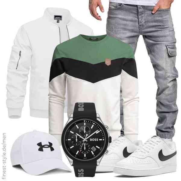 Top herren-Outfit im Finest-Trend-Style für ein selbstbewusstes Modegefühl mit tollen Produkten von TACVASEN,Amaci&Sons,Amaci&Sons,BOSS,Under Armour,Nike