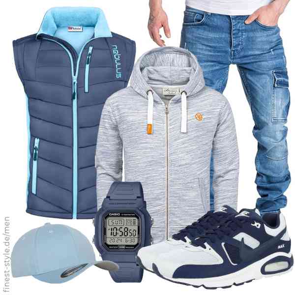 Top herren-Outfit im Finest-Trend-Style für ein selbstbewusstes Modegefühl mit tollen Produkten von Nebulus,Amaci&Sons,Amaci&Sons,Casio,HLKauf,Nike