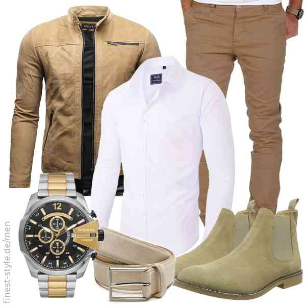Top herren-Outfit im Finest-Trend-Style für ein selbstbewusstes Modegefühl mit tollen Produkten von Crone,siliteelon,Amaci&Sons,Diesel,Riemen & Co,Silver Street London