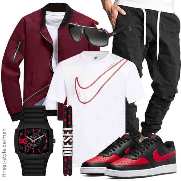 Top herren-Outfit im Finest-Trend-Style für ein selbstbewusstes Modegefühl mit tollen Produkten von zuoxiangru,Nike,REPUBLIX,Diesel,Carrera,Nike