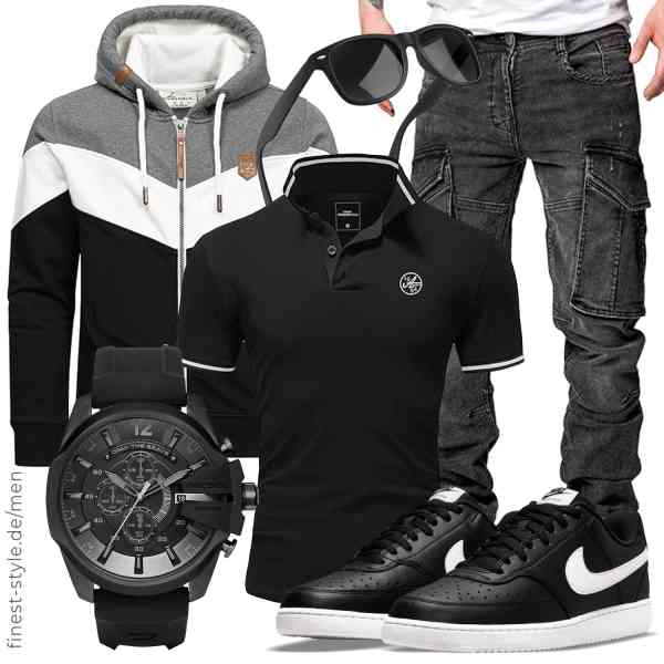 Top herren-Outfit im Finest-Trend-Style für ein selbstbewusstes Modegefühl mit tollen Produkten von Amaci&Sons,Amaci&Sons,Amaci&Sons,Diesel,wearPro,Nike