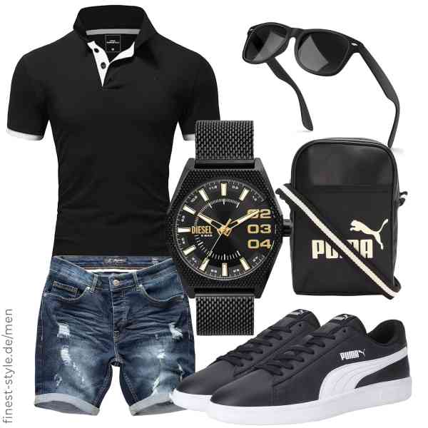 Top herren-Outfit im Finest-Trend-Style für ein selbstbewusstes Modegefühl mit tollen Produkten von Amaci&Sons,Amaci&Sons,Diesel,wearPro,PUMA,PUMA