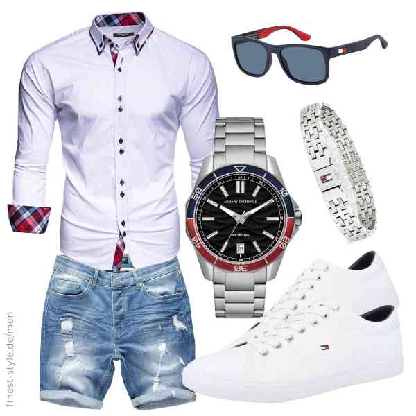 Top herren-Outfit im Finest-Trend-Style für ein selbstbewusstes Modegefühl mit tollen Produkten von Kayhan,Amaci&Sons,Armani Exchange,Tommy Hilfiger,Tommy Hilfiger,Tommy Hilfiger