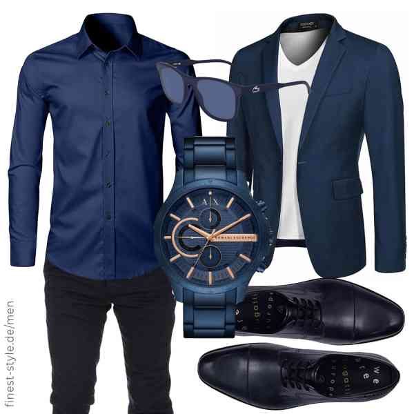 Top herren-Outfit im Finest-Trend-Style für ein selbstbewusstes Modegefühl mit tollen Produkten von COOFANDY,Elegancity,Amaci&Sons,Armani Exchange,Lacoste,bugatti