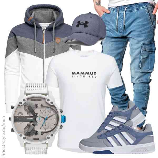 Top herren-Outfit im Finest-Trend-Style für ein selbstbewusstes Modegefühl mit tollen Produkten von Amaci&Sons,Mammut,Amaci&Sons,Diesel,Under Armour,adidas