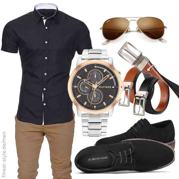 Top herren-Outfit im Finest-Trend-Style für ein selbstbewusstes Modegefühl mit tollen Produkten von Meilicloth,Amaci&Sons,Tommy Hilfiger,Pro Acme,TANGCHAO,Bruno Marc