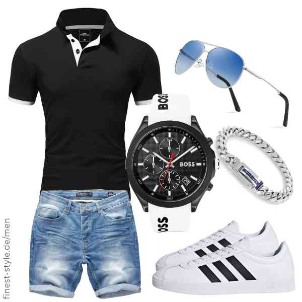 Top herren-Outfit im Finest-Trend-Style für ein selbstbewusstes Modegefühl mit tollen Produkten von REPUBLIX,Amaci&Sons,BOSS,Tommy Hilfiger,wearPro,adidas