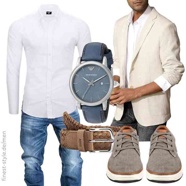 Top herren-Outfit im Finest-Trend-Style für ein selbstbewusstes Modegefühl mit tollen Produkten von PJ PAUL JONES,Kayhan,Amaci&Sons,Emporio Armani,BOSS,Skechers