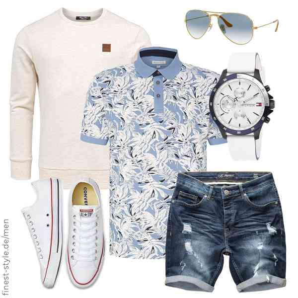 Top herren-Outfit im Finest-Trend-Style für ein selbstbewusstes Modegefühl mit tollen Produkten von Amaci&Sons,TOM TAILOR,Amaci&Sons,Tommy Hilfiger,Ray-Ban,Converse