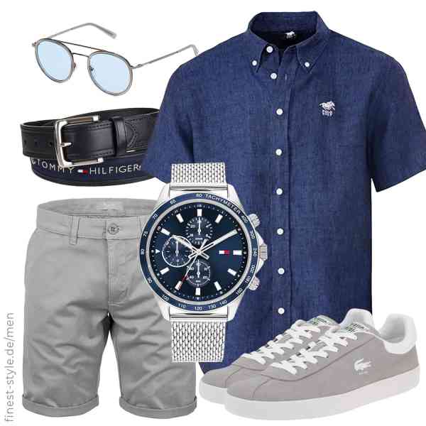 Top herren-Outfit im Finest-Trend-Style für ein selbstbewusstes Modegefühl mit tollen Produkten von Polo Sylt,Amaci&Sons,Tommy Hilfiger,Tommy Hilfiger,Timberland,Lacoste