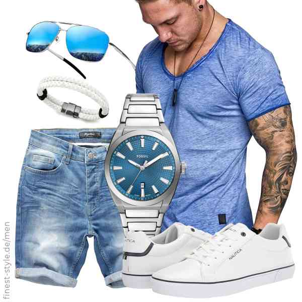 Top herren-Outfit im Finest-Trend-Style für ein selbstbewusstes Modegefühl mit tollen Produkten von Amaci&Sons,Amaci&Sons,Fossil,URUMQI,COOLSTEELANDBEYOND,Nautica