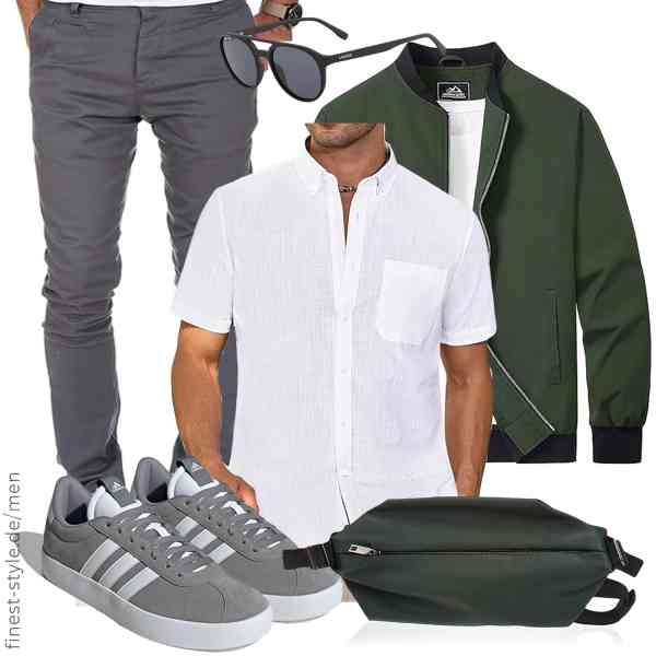 Top herren-Outfit im Finest-Trend-Style für ein selbstbewusstes Modegefühl mit tollen Produkten von MAGCOMSEN,J.VER,Amaci&Sons,s.Oliver,Lacoste,adidas