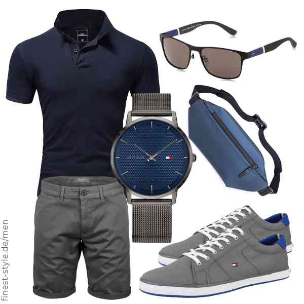 Top herren-Outfit im Finest-Trend-Style für ein selbstbewusstes Modegefühl mit tollen Produkten von Amaci&Sons,Amaci&Sons,Tommy Hilfiger,Tommy Hilfiger,FANDARE,Tommy Hilfiger