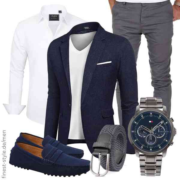 Top herren-Outfit im Finest-Trend-Style für ein selbstbewusstes Modegefühl mit tollen Produkten von COOFANDY,J.VER,Amaci&Sons,Tommy Hilfiger,TANGCHAO,Jamron