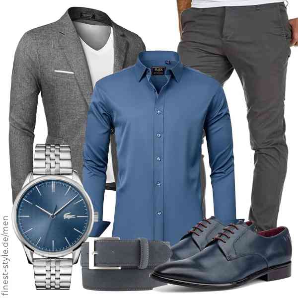 Top herren-Outfit im Finest-Trend-Style für ein selbstbewusstes Modegefühl mit tollen Produkten von COOFANDY,J.VER,Amaci&Sons,Lacoste,BELTINGER,DIGEL