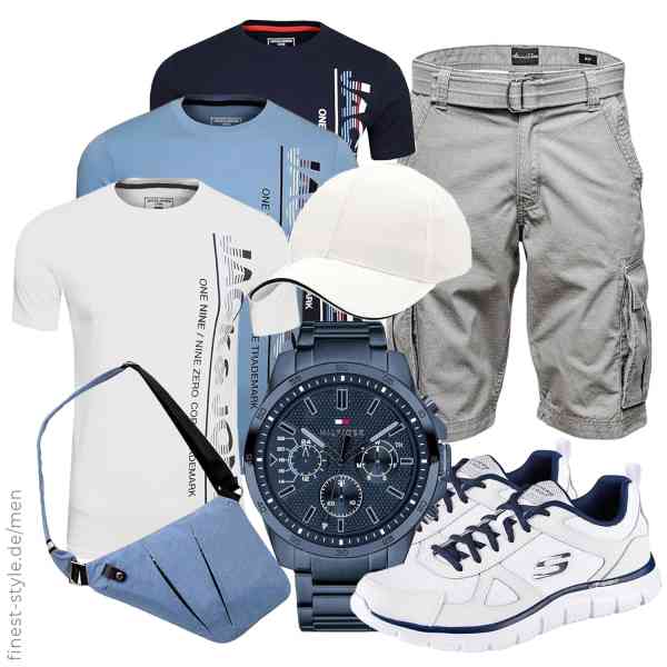 Top herren-Outfit im Finest-Trend-Style für ein selbstbewusstes Modegefühl mit tollen Produkten von JACK & JONES,Amaci&Sons,Tommy Hilfiger,Ovecat,Artexia,Skechers