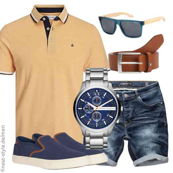 Top herren-Outfit im Finest-Trend-Style für ein selbstbewusstes Modegefühl mit tollen Produkten von JACK & JONES,Amaci&Sons,Armani Exchange,Tommy Hilfiger,O'Neill,TOMS